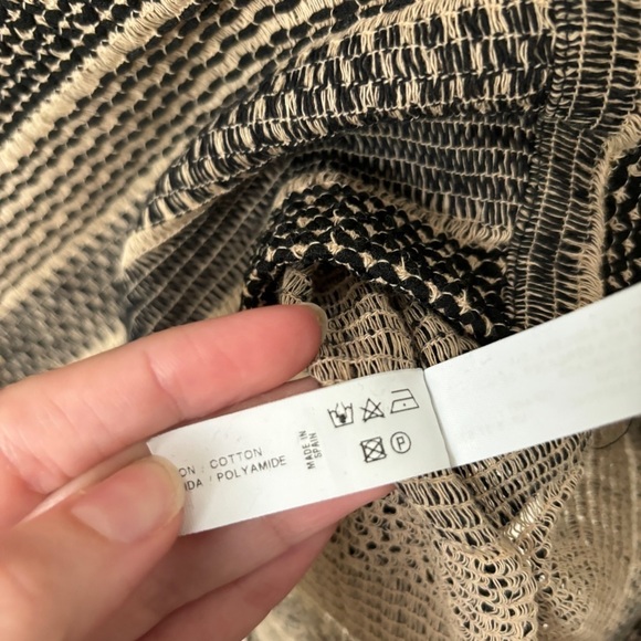 Sita Murt Boho Beachy Fringe Trim Poncho Top - Picture 9 of 11